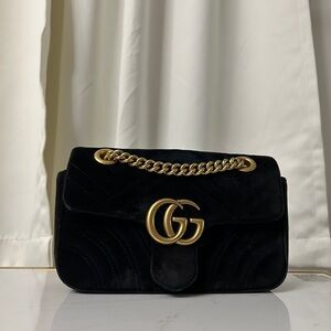 Gucci Marmont Mini Velvet Bag